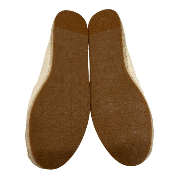 Kate Spade Dragonfly Natural Espadrille Slip On Novelty Flats Women’s 8 - Picture 13 of 16